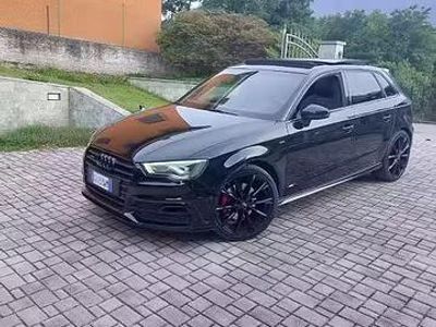 Usata Audi A3 S-Line 150 CV (110 kW) 2016 Nero Berlina