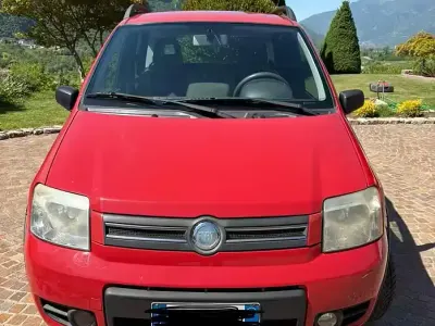 Brugt Fiat Panda 4x4 69 HK (50 kW) 2007 Rød Hatchback