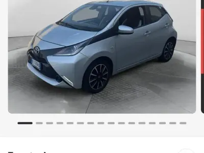 Usata Toyota Aygo 69 CV (50 kW) 2017 Grigio Utilitaria