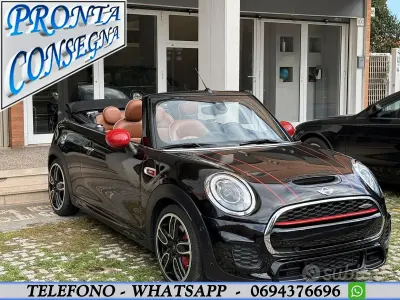 Begagnad Mini John Cooper Works Cabriolet 231 HK (169 kW) 2017 Svart Cab