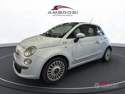 Usata Fiat 500 Lounge 69 CV (50 kW) 2009 Blu Cabrio