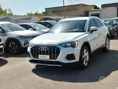 Usata Audi Q3 Advanced Plus 150 CV (110 kW) 2021 Bianco SUV