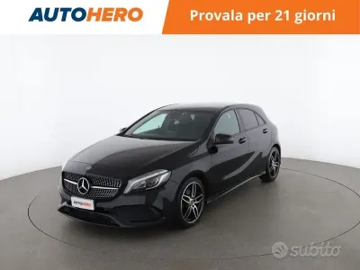 Usata Mercedes A200 Premium 136 CV (100 kW) 2017 Nero Berlina