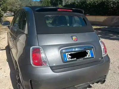 Usata Abarth 500C 140 CV (102 kW) 2010 Grigio Cabrio