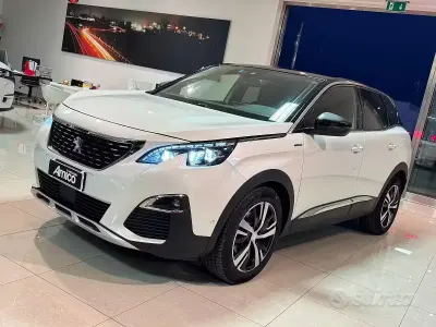Begagnad Peugeot 3008 GT-line 131 HK (96 kW) 2019 Vit SUV