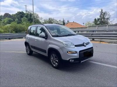 Gebraucht Fiat Panda 4x4 75 PS (55 kW) 2014 Silber Kleinwagen