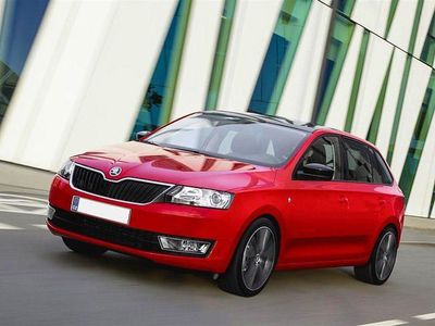 Usata Skoda Rapid Ambition 105 CV (77 kW) 2013 Grigio scuro metallizzato Utilitaria