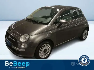Usata Fiat 500 Lounge 69 CV (50 kW) 2014 Grigio metallizzato Berlina