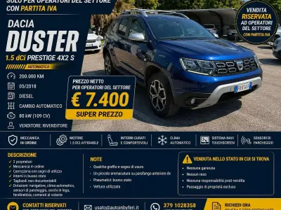 Usata Dacia Duster