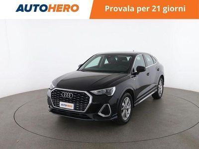 Usata Audi Q3 S-Line 150 CV (110 kW) 2020 Nero SUV