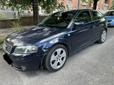 Usata Audi A3 140 CV (102 kW) 2004 Blu Utilitaria