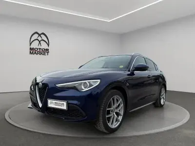 Usata Alfa Romeo Stelvio Ti 280 CV (205 kW) 2020 Blu SUV