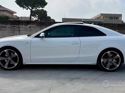 Usata Audi A5 S-Line 190 CV (139 kW) 2015 Bianco Coupé
