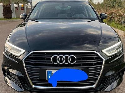 Usata Audi A3 150 CV (110 kW) 2018 Nero Berlina