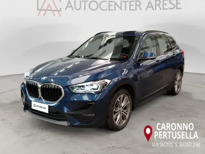Usata BMW X1 Advantage 125 CV (91 kW) 2021 Blu SUV