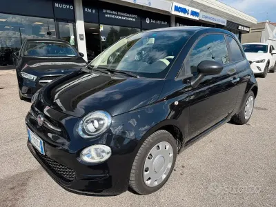 Begagnad Fiat 500 Pop 69 HK (50 kW) 2016 Svart Sedan
