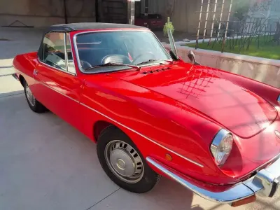 Usata Fiat 850 Sport 52 CV (38 kW) 1968 Rosso Cabrio