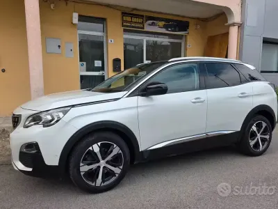 Usata Peugeot 3008 GT-line 131 CV (96 kW) 2018 Bianco SUV