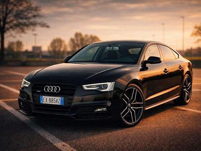 Usata Audi A5 Sportback Ambiente 190 CV (139 kW) 2015 Nero Utilitaria