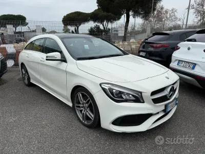 Usata Mercedes CLA220 Premium 170 CV (125 kW) 2018 Bianco Berlina