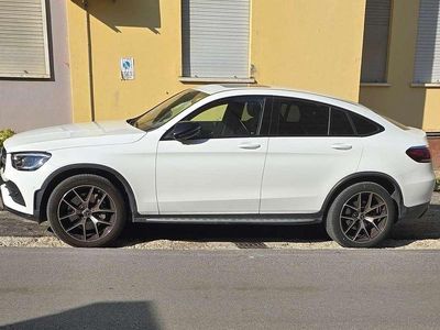 Usata Mercedes GLC220 Night 194 CV (142 kW) 2022 Bianco Coupé