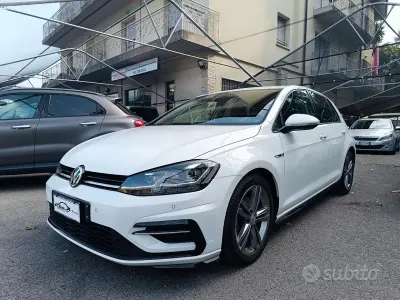 Usata VW Golf VII Sportline 150 CV (110 kW) 2019 Bianco Berlina