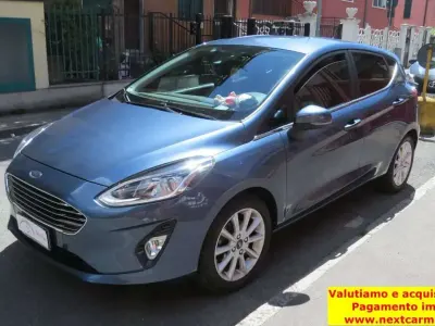 Usata Ford Fiesta Business Edition 86 CV (63 kW) 2019 Blu/azzurro Utilitaria