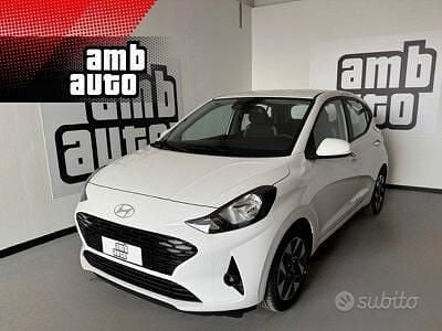 Nuova Hyundai i10 63 CV (46 kW) 2025 Bianco Utilitaria
