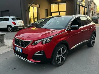 Usata Peugeot 3008 131 CV (96 kW) 2019 Rosso SUV