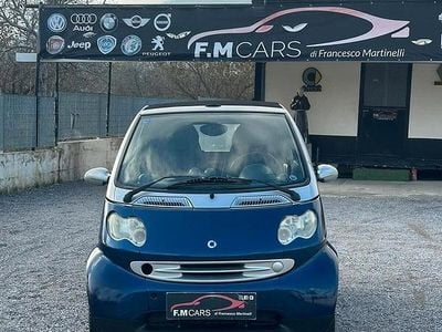 Begagnad Smart ForTwo Cabrio Pure 41 HK (30 kW) 2005 Blå Cab