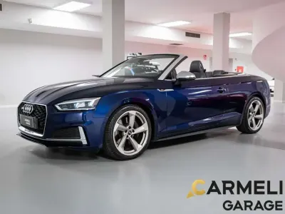 Usata Audi S5 Cabriolet Business 354 CV (260 kW) 2017 Blu metallizzato Cabrio