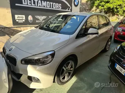 Usata BMW 216 Active Tourer M Sport 116 CV (85 kW) 2015 Bianco Monovolume