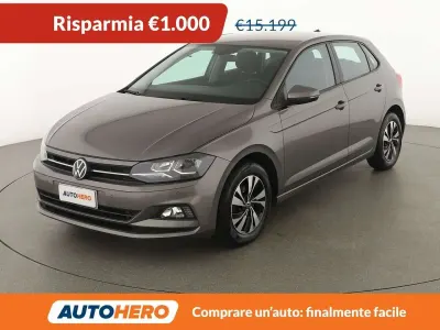 Begagnad VW Polo Comfortline 95 HK (69 kW) 2021 Grå Halvkombi