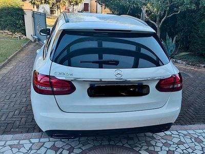 Usata Mercedes C220 170 CV (125 kW) 2017 Bianco Station wagon