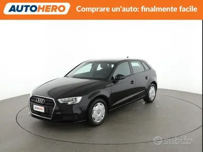 Usata Audi A3 150 CV (110 kW) 2018 Nero Berlina