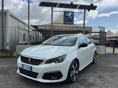 Usata Peugeot 308 GT-line 119 CV (87 kW) 2017 Bianco Berlina