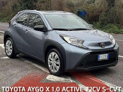 Usata Toyota Aygo X Active 72 CV (52 kW) 2025 Blu/azzurro SUV