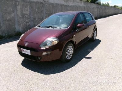 Usata Fiat Punto Evo Active 69 CV (50 kW) 2012 Viola Utilitaria
