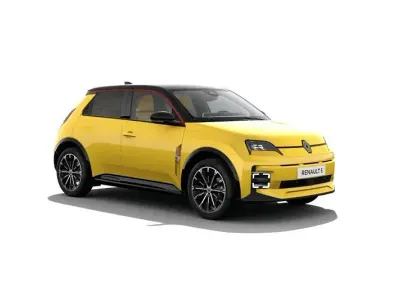 Nieuw Renault 5 E-Tech Evolution 89 kW (122 PK) 2026 Geel Hatchback