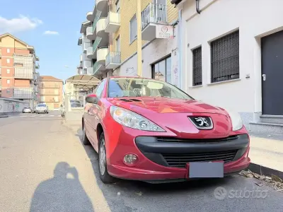 Usata Peugeot 206 60 CV (44 kW) 2010 Rosso Berlina
