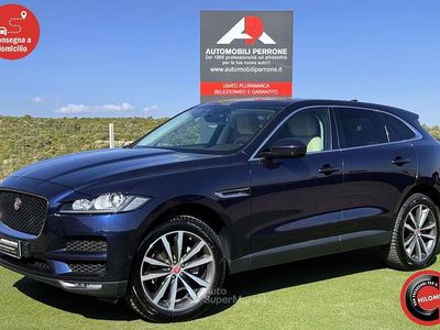 Usata Jaguar F-Pace Prestige 180 CV (132 kW) 2017 Blu SUV