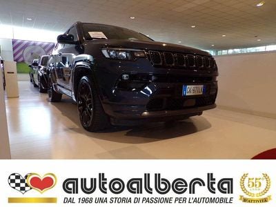 Usata Jeep Compass 179 CV (131 kW) 2022 Blu shade con tetto nero SUV