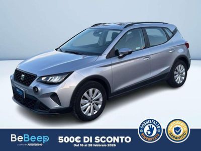 Usata Seat Arona Style 110 CV (80 kW) 2024 Grigio metallizzato SUV