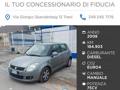 Begagnad Suzuki Swift GL 75 HK (55 kW) 2008 Grå Halvkombi