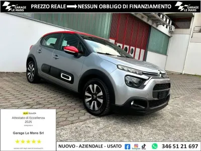 Usata Citroën C3 PureTech 110 CV (80 kW) 2021 Grigio Utilitaria