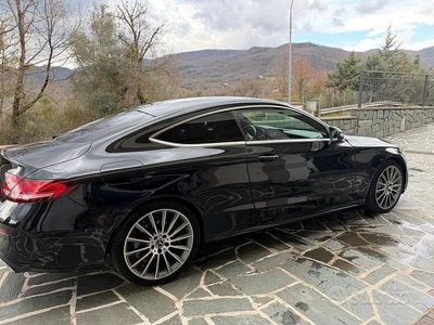 Usata Mercedes C220 2020 Nero Coupé