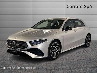 Usata Mercedes A180 Advanced Plus 116 CV (85 kW) 2023 Argento metallizzato Berlina