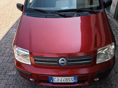 Usata Fiat Panda 60 CV (44 kW) 2003 Rosso Utilitaria