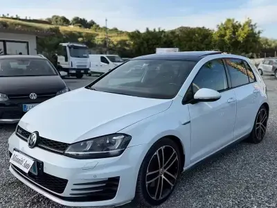 Usata VW Golf VII GTD 184 CV (135 kW) 2016 Bianco Berlina