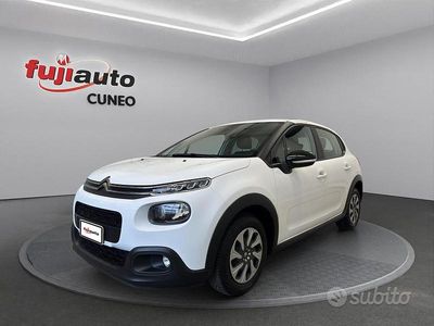 Usata Citroën C3 Feel 102 CV (75 kW) 2019 Bianco Utilitaria